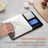 0.001oz/33lbs Dual Platform Food Kitchen Scales Digital Weight Grams and Ounces Two Precisions Kitchen Scale for Sourdough Brea