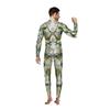 Adult Serpentine Cosplay Costume 3D Print Exercise Sexy Bodysuits Halloween Flexible Party Jumpsuit Fitness Outfit Romper Unisex