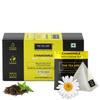 The Tea Ark Chamomile Tea Bags (25 Count) | Herbal Green Tea | Natural Whole Flower Buds of Chamomile | Individually Wrapped Pyramid Tea Bags (25 T