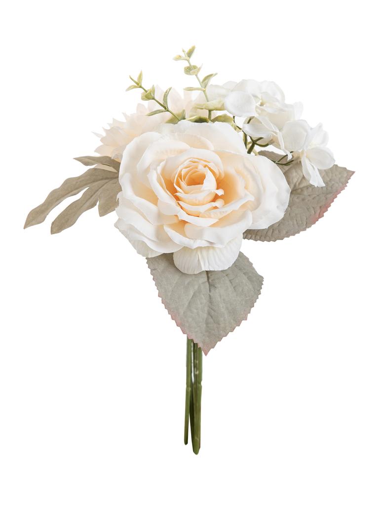 Rose Peony Silk Bouquet Artificial Flowers Wedding Home Room Ornamental Flowerpot Decora Valentine's Wreath Diy Gift Accessories