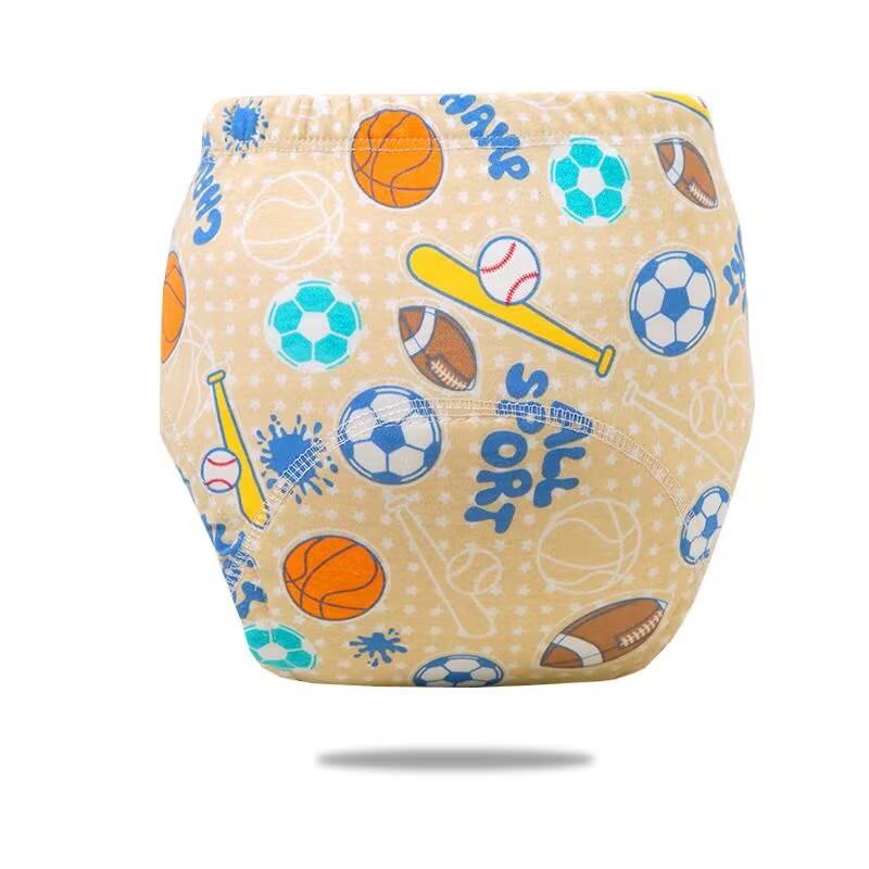 5pc/Lot Baby Cotton Training Pants Panties Cloth Diapers Reusable Toolder Nappies Diaper Baby Underwear