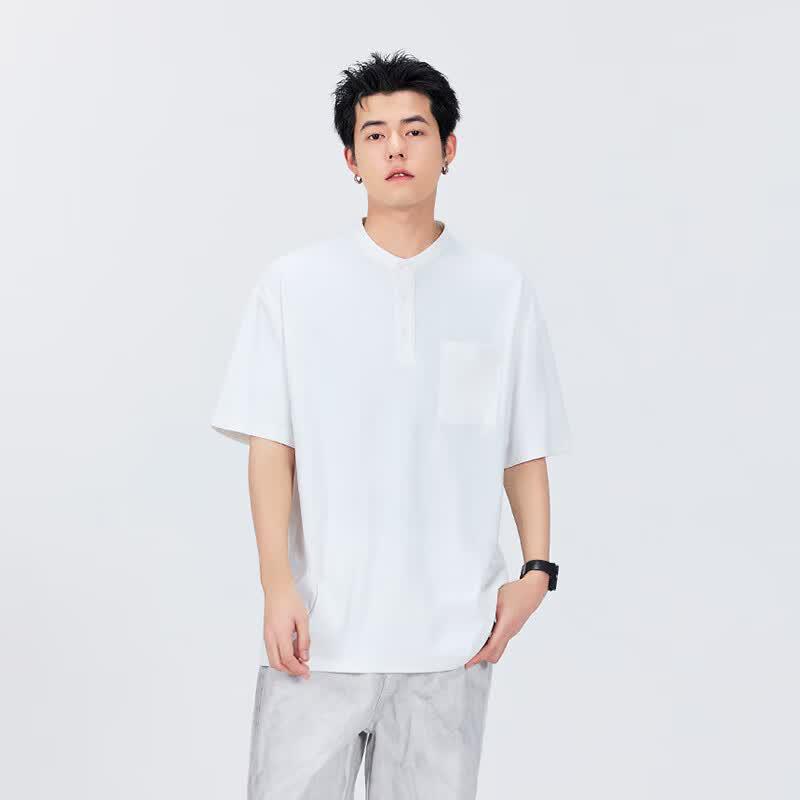 MINISO Men's Z-Model Sun Protection Quick-Dry Polo T-Shirt