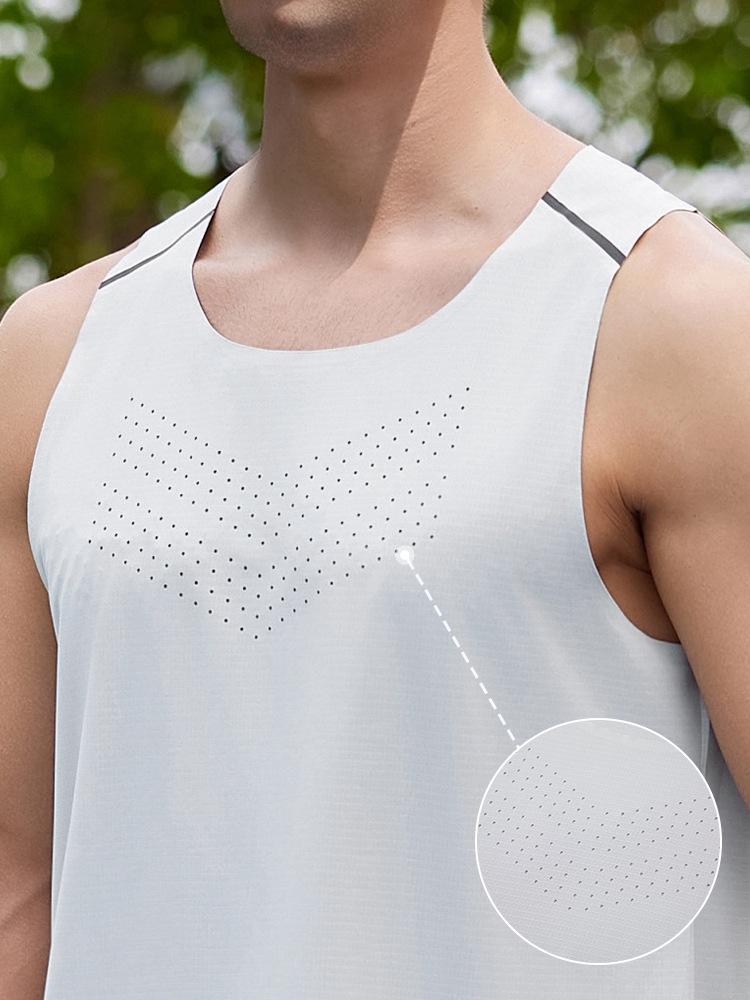 Men's Quick-Dry Sleeveless Marathon Racing Vest