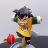 Longzhu Studio Out Dragon Ballz Jumping Ship Gohan Anime Figures Chinese Kung Duel Can Be Favorites PVC Mini Hot Gift Playthings