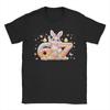 Easter Day Cute Rabbit Bunny Six Seven Meme T Shirts Unisexs Cotton Casual TShirts Round Neck Tee Shirt Short Sleeve Tees
