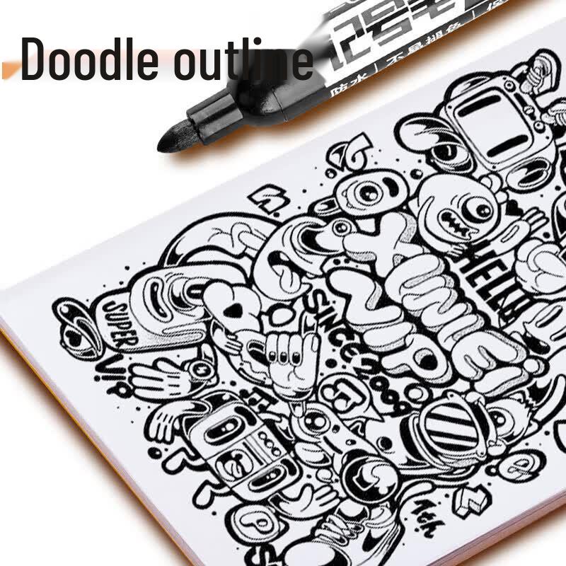 Li Cao Waterproof Permanent Marker Pens