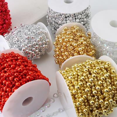 Fishing Line Artificial Pearls Flower Beads Chain Garland Flowers Wedding Party Decoration Diy