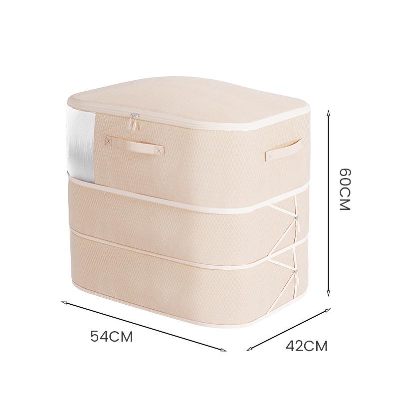 Large Capacity Dustproof Satin Quilt and Jacket Storage Bag