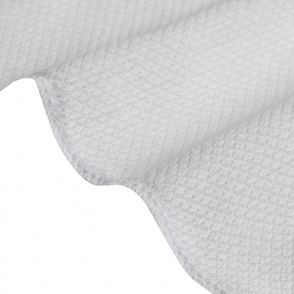 Isamu Shokai Cotton Dobby Made in 5 33x33cm 4942884000249 100% Handkerchiefs, White, Japan, count, (x 5),