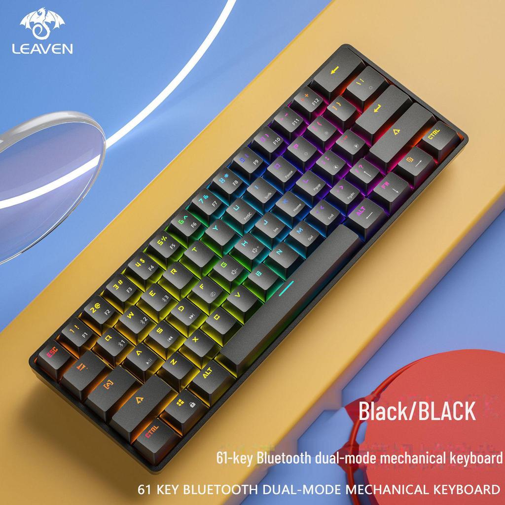 K620 Mechanische Gaming-Tastatur: Kabelgebunden/kabellos, Hot-Swap-fähiges RGB, Blue Axis, Bluetooth, Typ-C