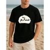 This Summer Fashion Tee, Adorned with The Arabic Term for 'Peace' And a Golden Flash Logo, Making It Highly Adaptable for Workout Sessions