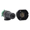 Conector electric pentru remorci cu 12V și 13 pini pentru remorci și rulote