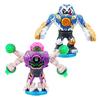 Akedo - Ultimate Arcade Warriors Battle Giants Mini Battle Action Figure Ready, Fight, Split Strike - Drillborg V Alphawolf