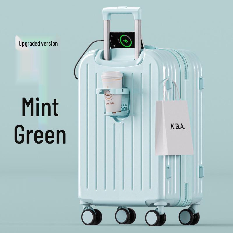 „Walizka o dużej wartości”: Lekki wózek dla kobiet i mężczyzn, 20-24 cale, bezpieczne zamknięcie na hasło, idealny w podróż"