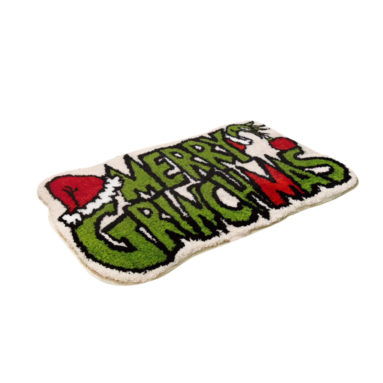 

80*120cm Large Size Carpet Christmas Bathroom Carpet Bathtub Carpet Bedside Carpet One Size