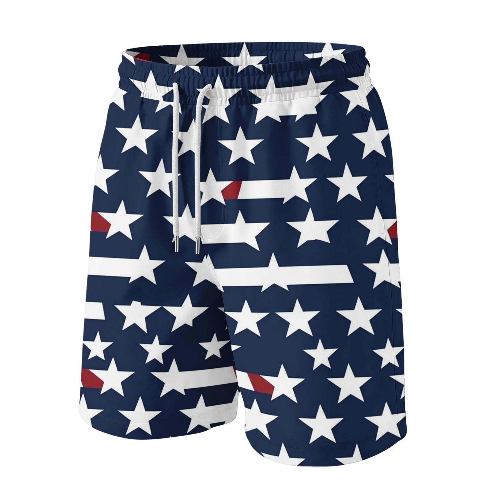 

Men s Casual Drawstring Waist Shorts Lightweight Breathable Fabric Relaxed Fit Summer Outdoor Wear Elastic Waistband S