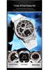 Sanda TEMU Men's Luminous World Time Dual Display Waterproof Watch