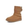 UGG Bailey Graphic Logo Strap Boot 'Brown' Women's 1137074-CHE