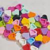 Non-Toxic Love Heart Shaped Small Building Blocks Part Moc 1X1 Smooth Bricks Mix Colors Diy Parts Compatible With Lego 39739