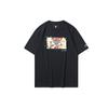 Paris Fashion Week Pattern Printing Round Neck Tee 'Black' Men's AHSQ113-1