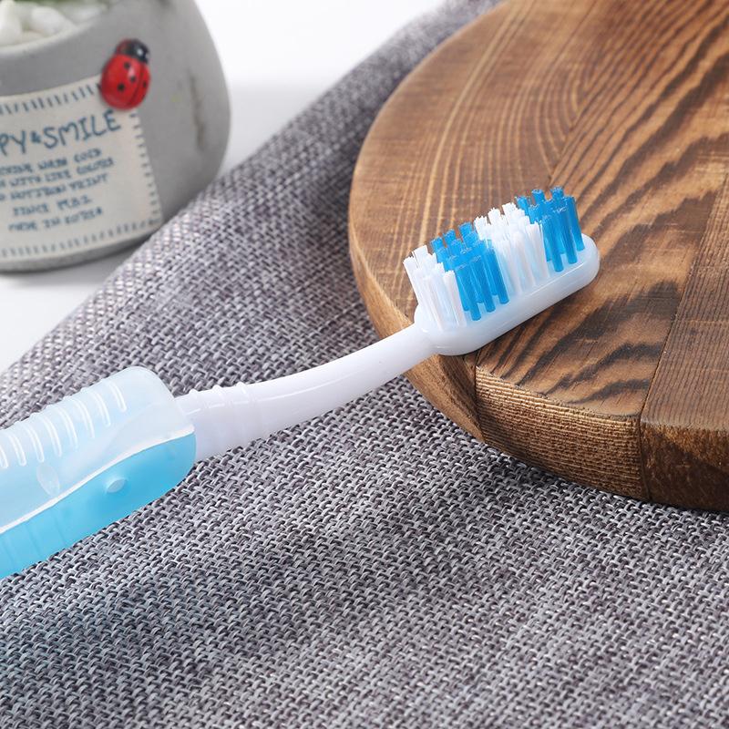 Hygiene Oral Portable Disposable Foldable Travel Camping Toothbrush Hiking Tooth Brush Tooth Cleaning Tools Folding Toothbrush