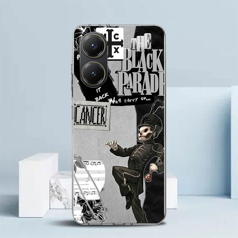 My Chemical Romance MCR Soft Cover for Xiaomi Poco F7 Ultra X7 X6 X5 Pro M7 Phone Case Redmi 15 15C 13 13C 12 12C 10 10C Print S