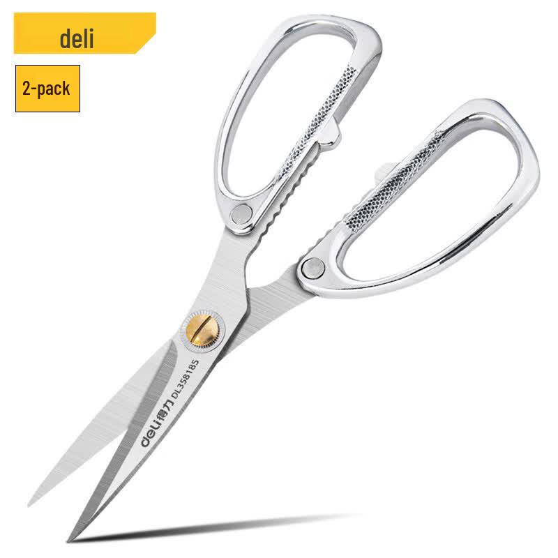 Deli 7.5-Inch Heavy Duty Industrial Scissors, 2-Pack 7.5-inch