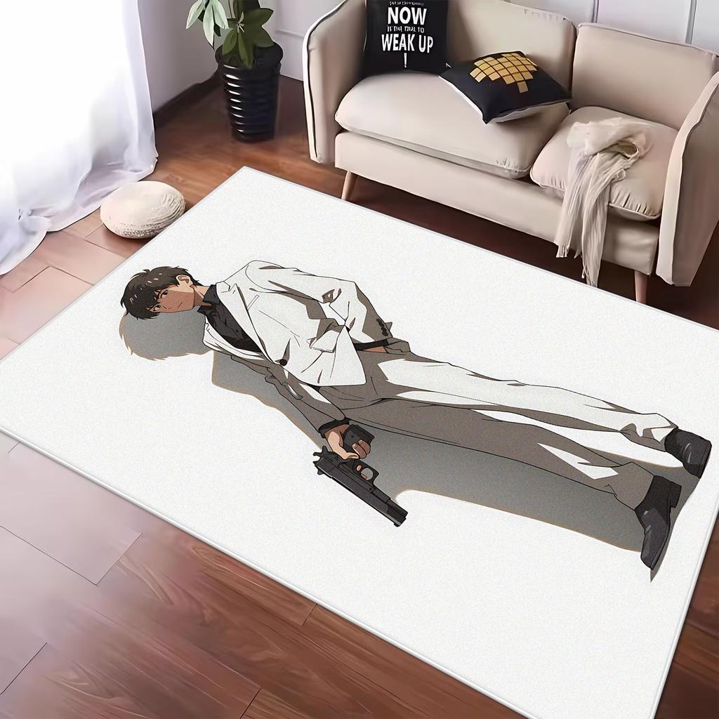 Moderner Stil Großes Wohnzimmer Anpassbare Teppiche Cartoon Heimdekoration Schlafzimmerteppich Maschinenwaschbare Matte für Boden Lounge