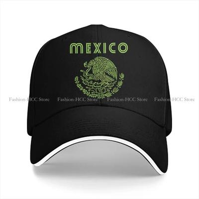 Mexican Flag Multicolor Hat Peaked Cap Crest Personalized Visor Protection Hats