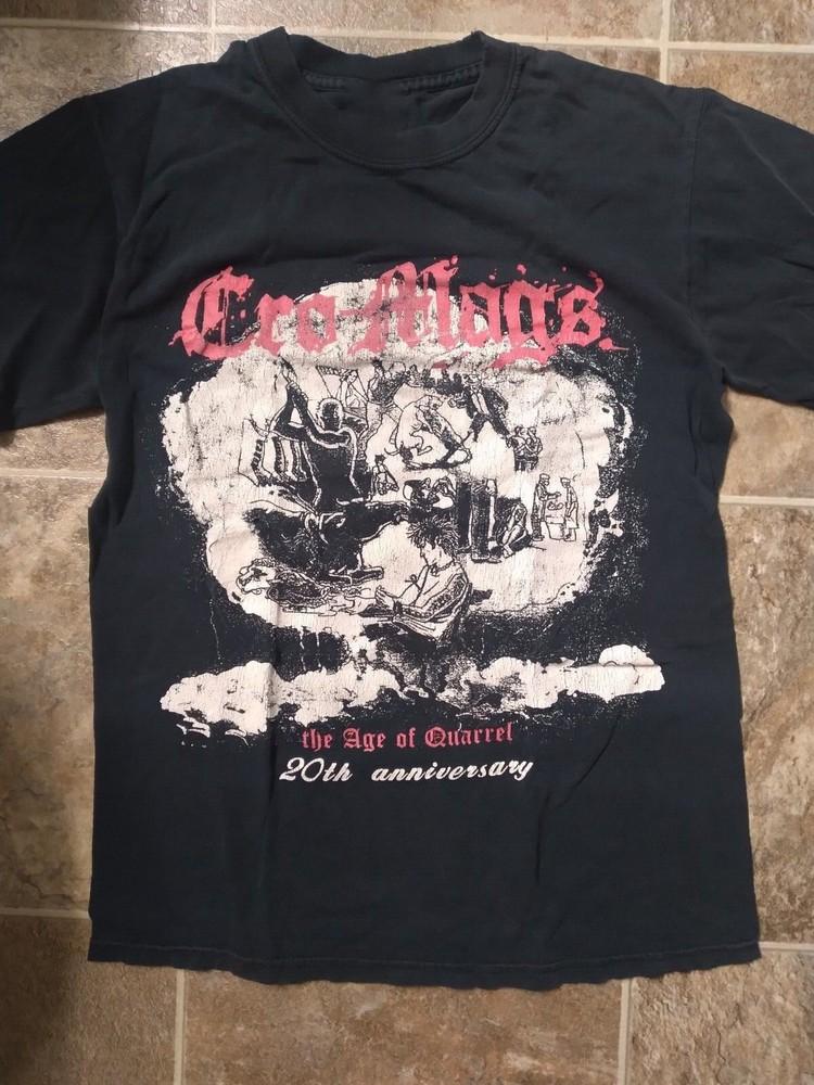 

Cro-Mags The age of quarrel Размер от S до 5XL SE307 БЕСПЛАТНАЯ ДОСТАВКА Унисекс Футболка L