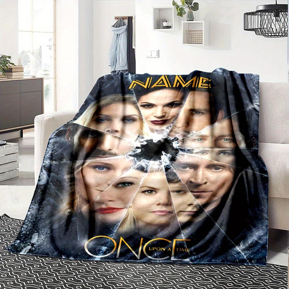 Fantasy Characters Shattered Glass Art Four Seasons Blanket Customized With Your Name Lightweight And Warm Perfect Gift For Home Office Camping Sofa
