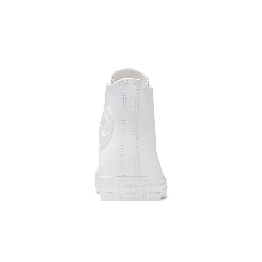 Converse All Star High 'White Monochrome' (Unisex) White Skateboard Shoes 1T406