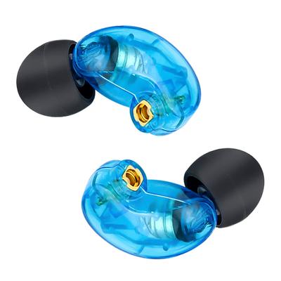 3APLUS RE15 Dynamic In-Ear Headphones, High Noise Isolation, MMCX Connection, Housing Only, for DIY Earphone Projects, Blue