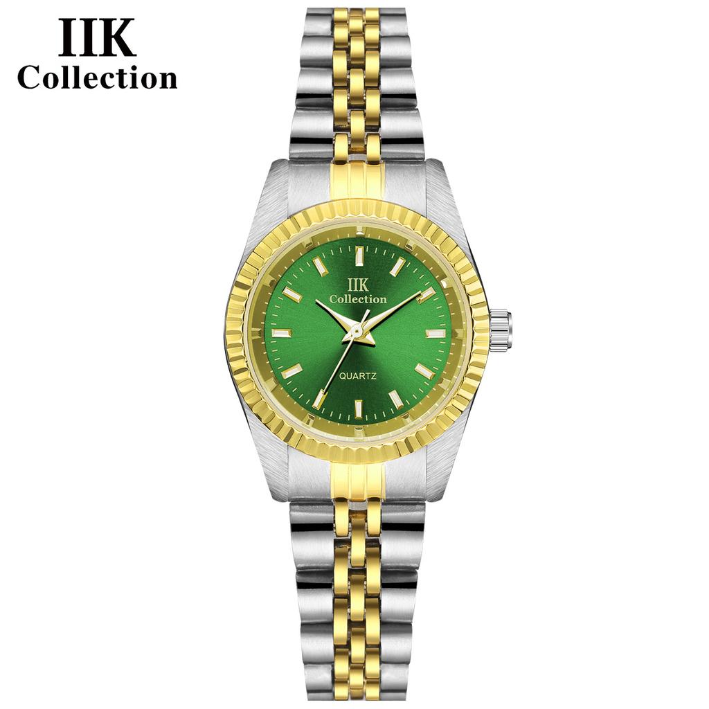 IIK Neu Frauen Quarzuhr Kompakte Edelstahl Band Wasserdicht Mode Marke Uhr Frauen Armbanduhren