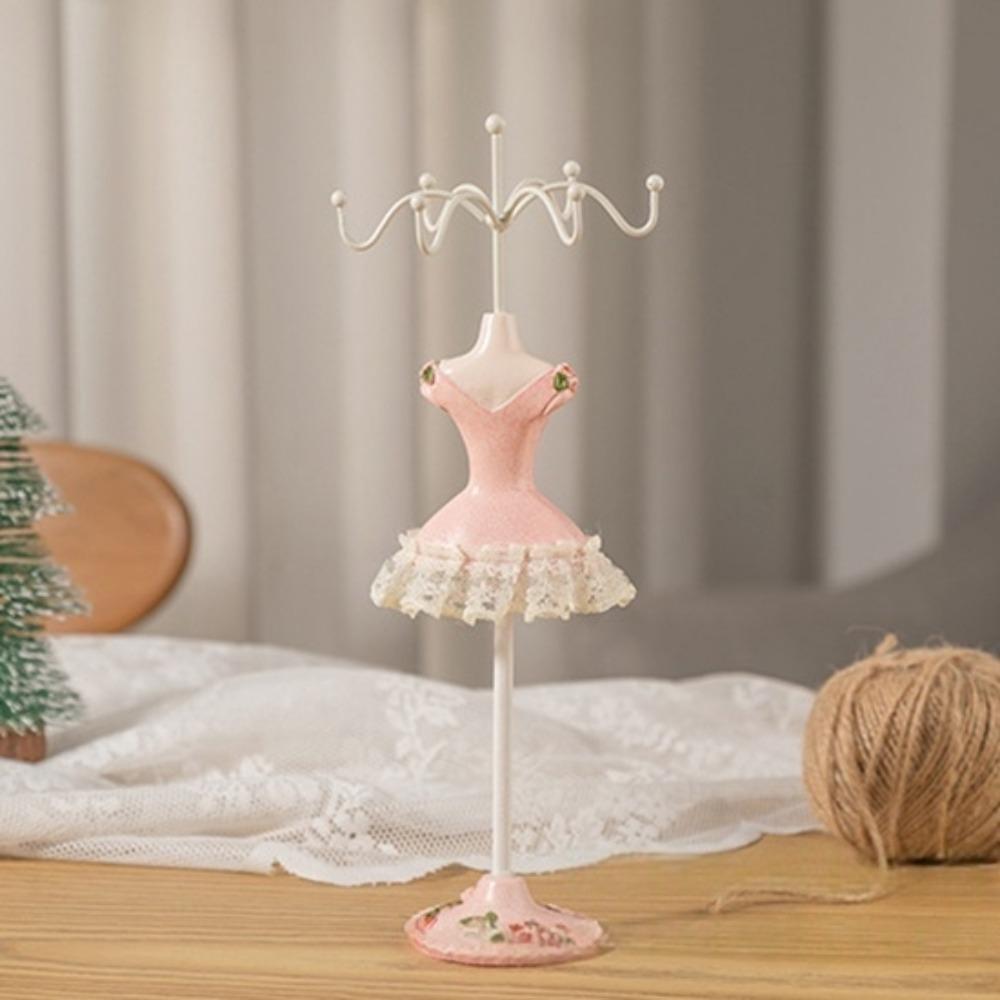 Princess Necklace Mannequin Display Stand Ring Earrings Rack Stand Display  Jewelry Display