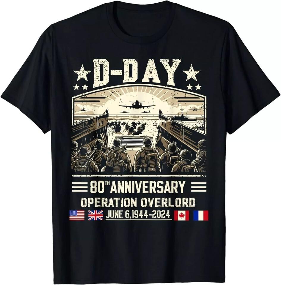 DDay Dwight D. Eisenhower Quote DDay 80th anniversary TShirt Unisex T-Shirt XXL