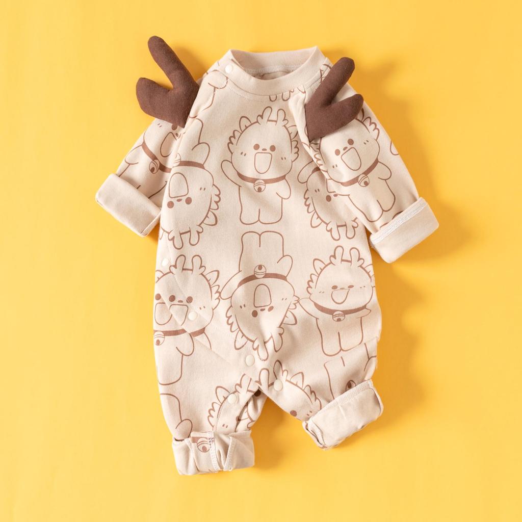 Drakenbabyrompertje - Lente/Herfstcollectie voor baby's en peuters