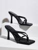 2025 Plus Size Women's Stiletto Sandals & Slippers - Sexy High Heels for Europe & America