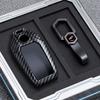 Carbon ABS Car Remote Key Case Cover Shell Fob for BMW X1 X3 X5 X6 X7 1 3 5 6 7 Series G20 G30 G11 F15 F16 G01 G02 F48 Keyless
