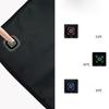 Vyhřívaná poduška na sedadlo Skládací podložka 3 nastavení teploty USB vyhřívané sedadlo na stadion Pro kancelář Venkovní stadion Auto Nákladní automobil Kempování