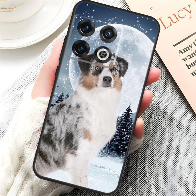 Australian Shepherd Dog Cover For OnePlus 15 13 13R 13T 12 12R 10T 11 10 Pro OnePlus Nord 5 CE 3 4 Lite N20 N30 Case