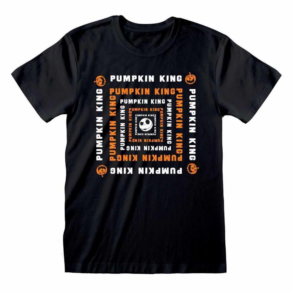 Nightmare Before Christmas Pumpkin King Tee T-Shirt Mens Unisex XXL