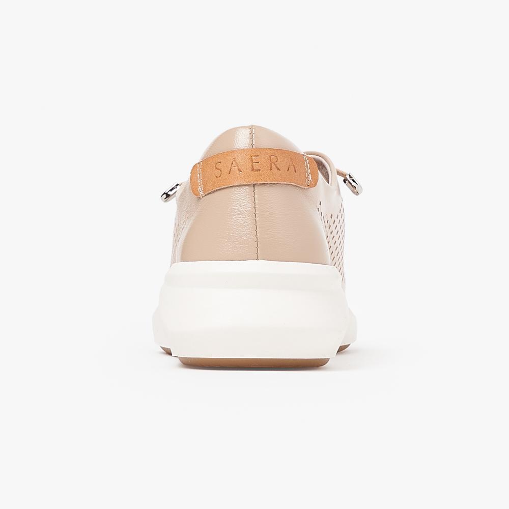 Saera Edition Airy Fit Perforated Leather Sneakers O55P167