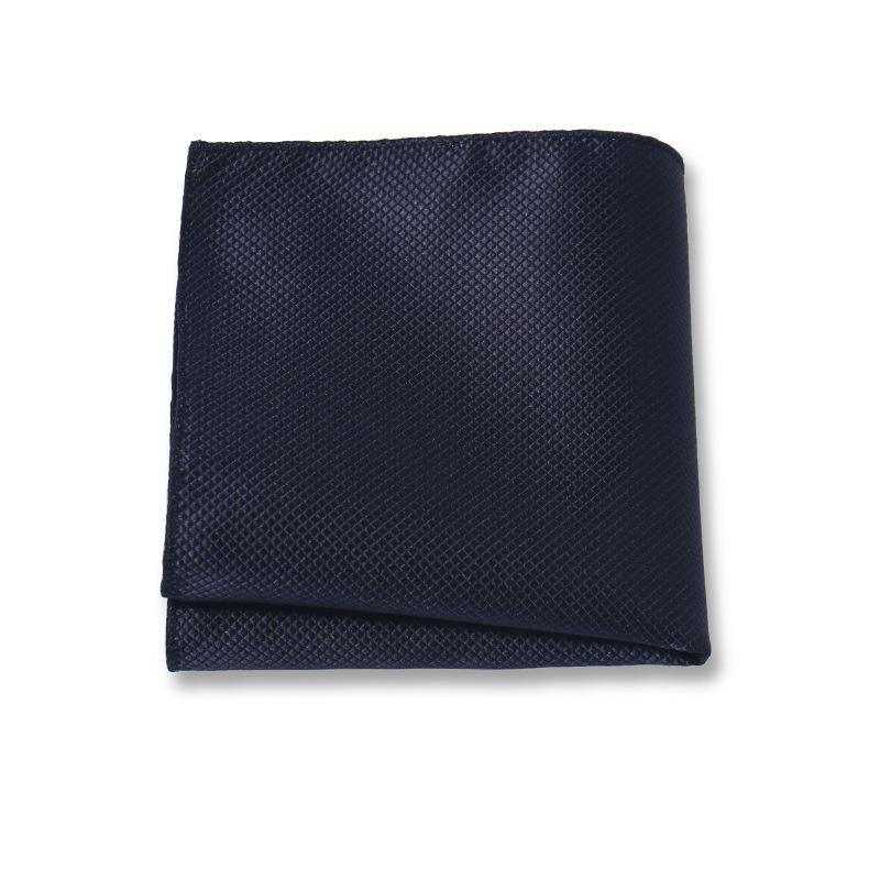 Gestreifte Einstecktuch für Herren - Anzugzubehör aus Polyester-Baumwolle, Taschentuch, Retro-Stil