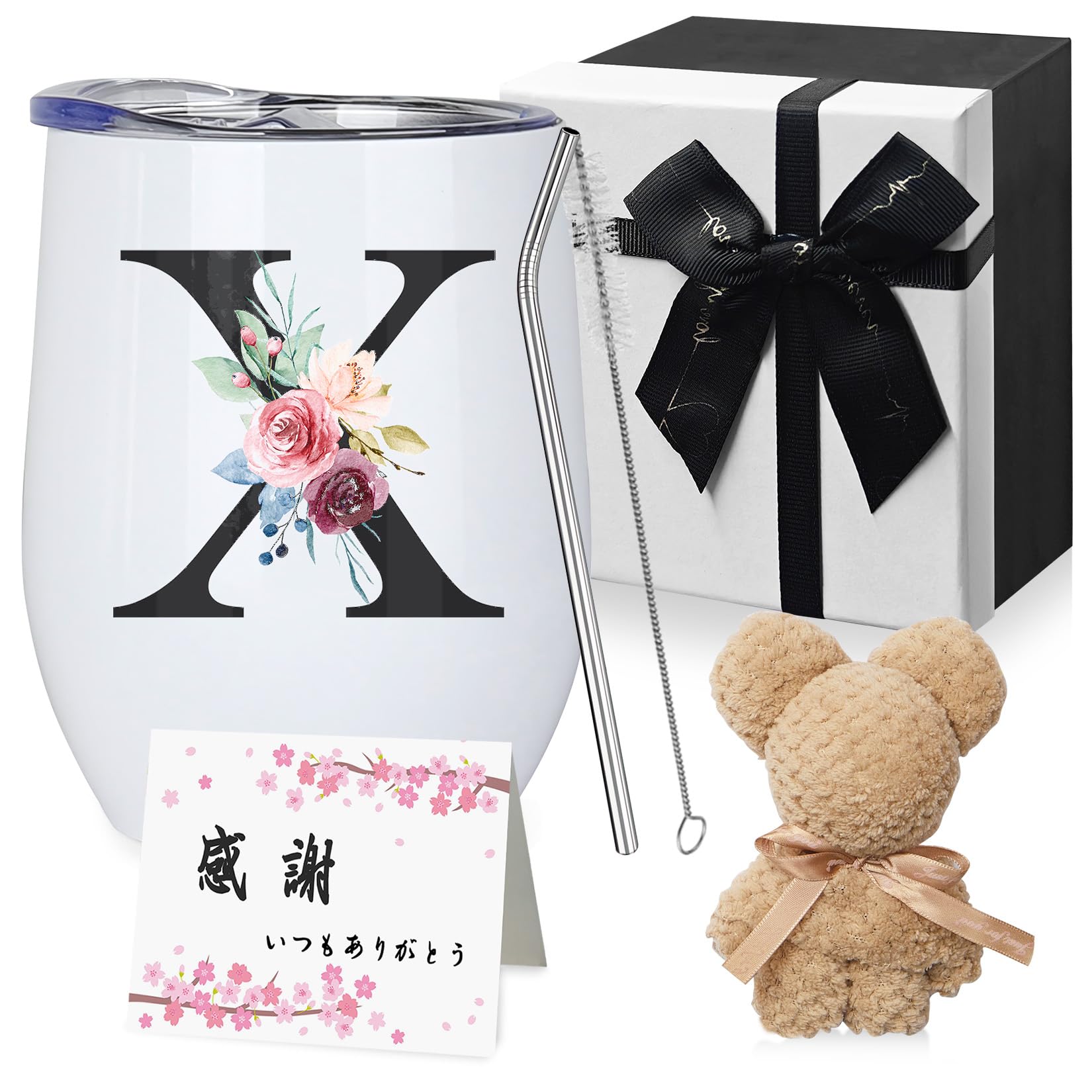 

Персонализированный вакуумный медведь на день рождения, крышка из нержавеющей стали, женский, свадебное поздравление, подарок, тамблер, с изоляцией, подарок, женщины, стильный, популярный, подарок, полотенце,