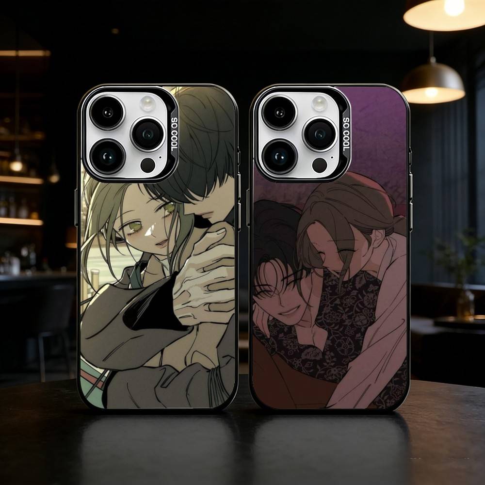 T-Tears On a Withered Flower Phone Case For iPhone 17 16 15 14 13 12 11 Pro Max Plus Silver Matte Black Cover