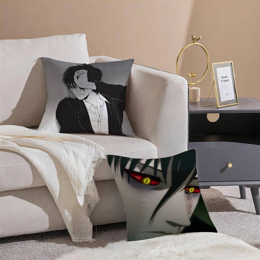 Cartoon Anime DEVILS LINE-L Pillow Case Silky elegant Comfort Sofa Bed  Invisible zipper Beach pillowcase