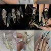 1Pcs Silicone Bow Ribbon 3D Nail Art Mold Nail Decorations Nail Stamp High Transparent Nail Charm DIY Manicure Mold