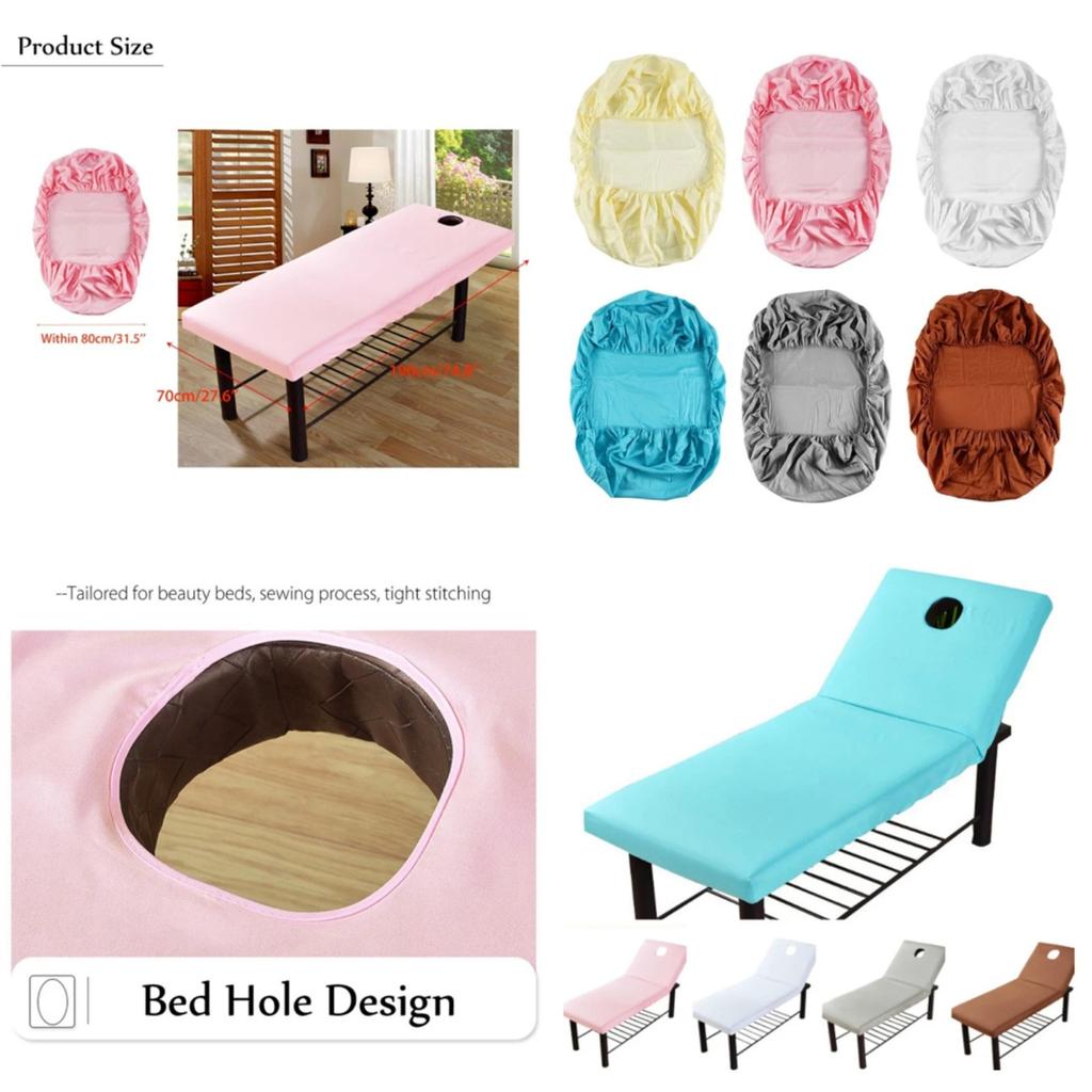 Beauty Table Massage Cover Spa Bed Salon Couch Elastic Sheet Universal Bedding