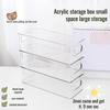 Organisateur de bureau multicouche acrylique transparent sens avancé des cosmétiques papeterie articles divers étagère organisateur de dortoir